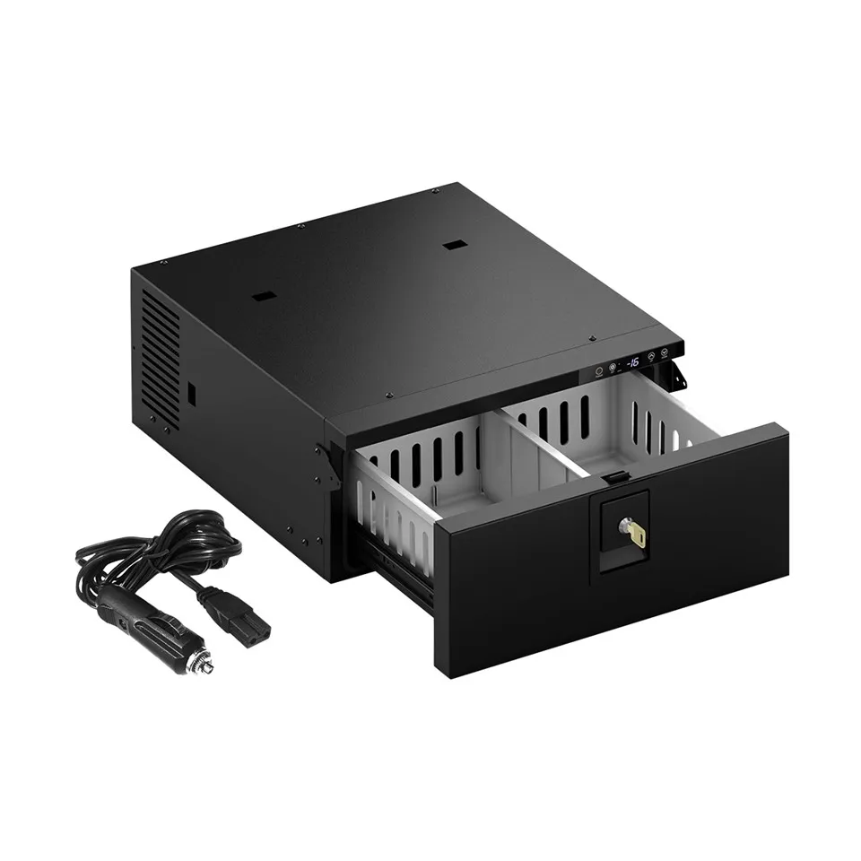 Peti sejuk laci 23L untuk pengubahsuaian kenderaan